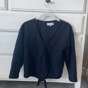 Madewell top with tie